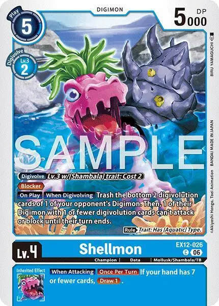 Shellmon card art