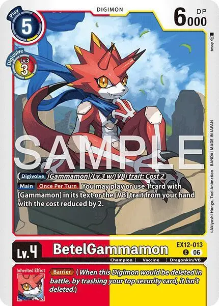 BetelGammamon card art