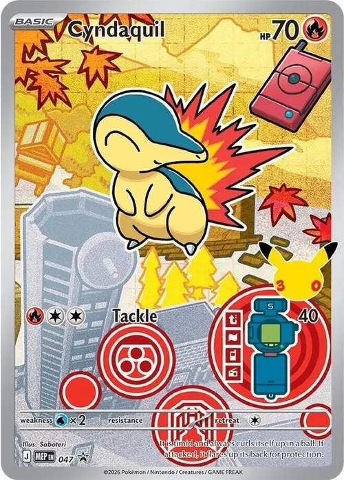 Cyndaquil - 047 card art