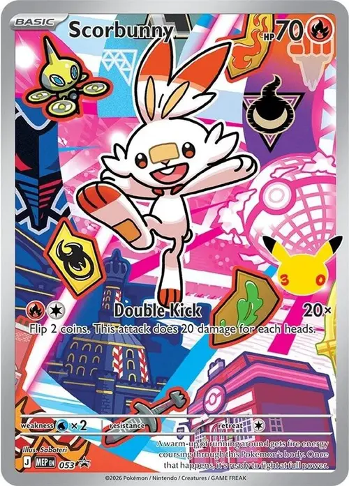 Scorbunny - 053 card art