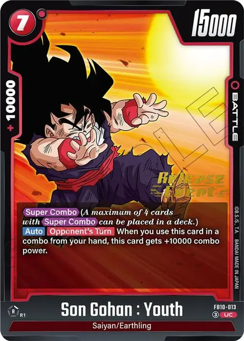 Son Gohan : Youth - FB10-013 card art