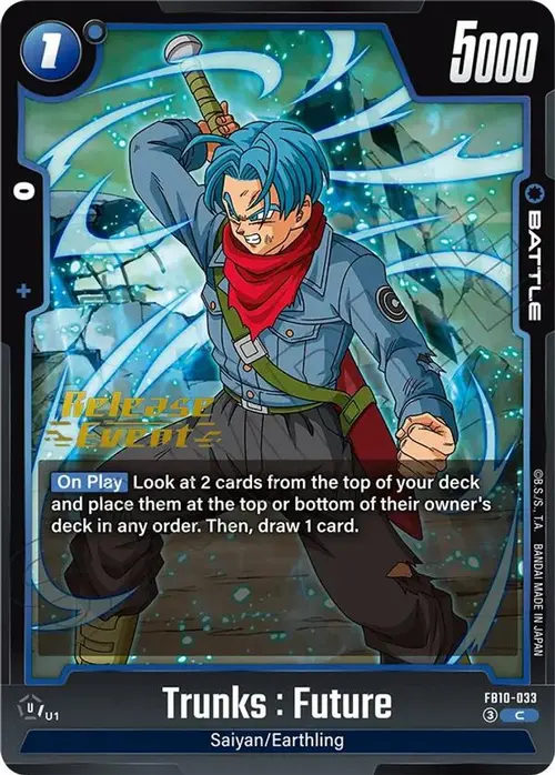 Trunks : Future - FB10-033 card art