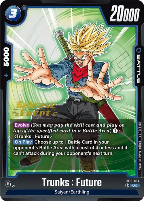 Trunks : Future - FB10-034 card art