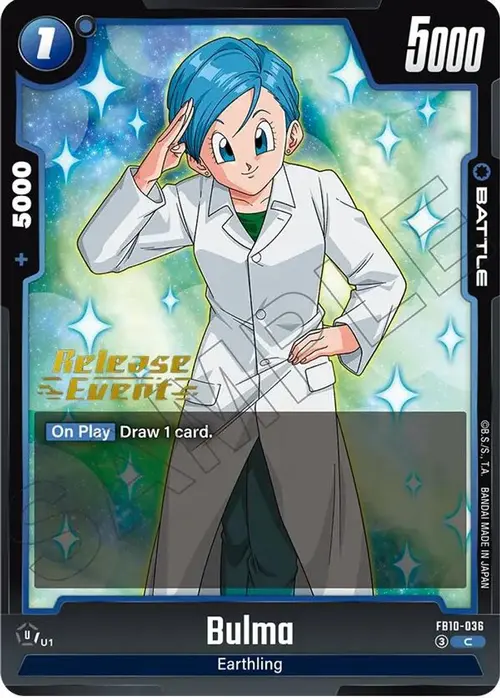 Bulma card art