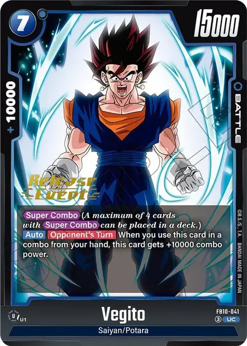Vegito - FB10-041 card art