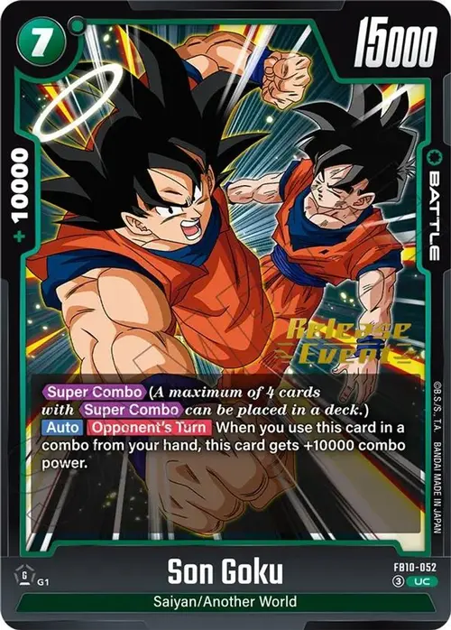 Son Goku - FB10-052 card art