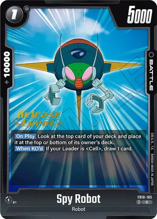 Spy Robot card art