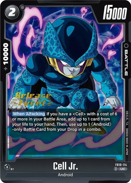 Cell Jr. card art