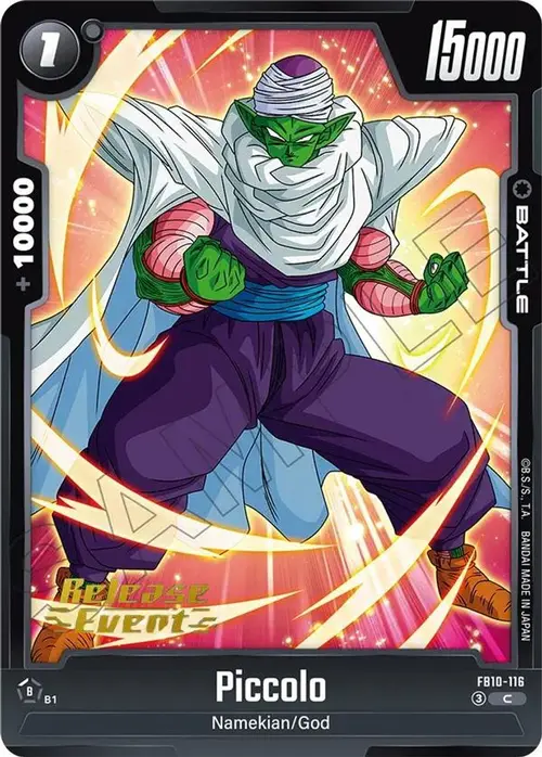 Piccolo - FB10-116 card art