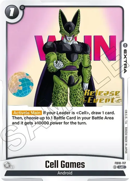 Cell Games card art