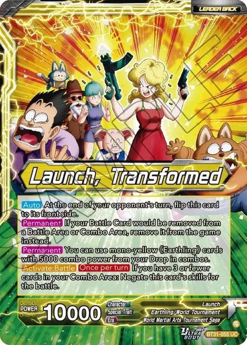 Launch // Launch, Transformed card art