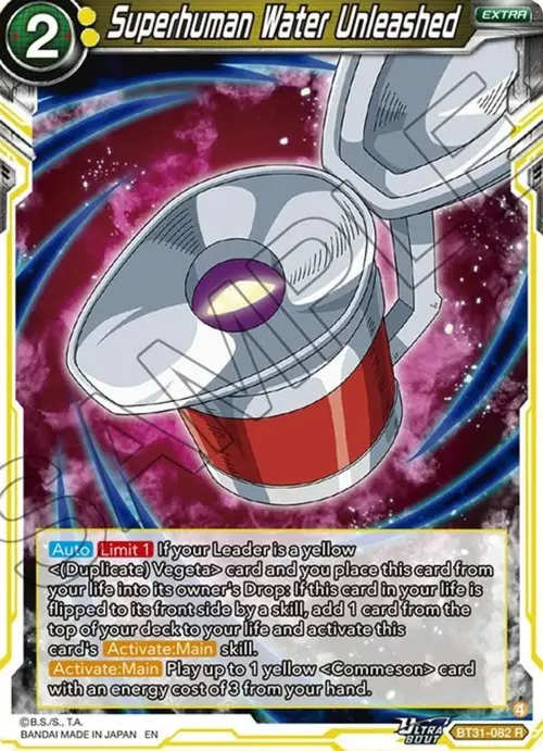 Superhuman Water Unleashed card art