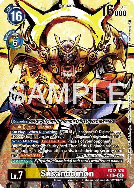 Susanoomon (Alternate Art) card art