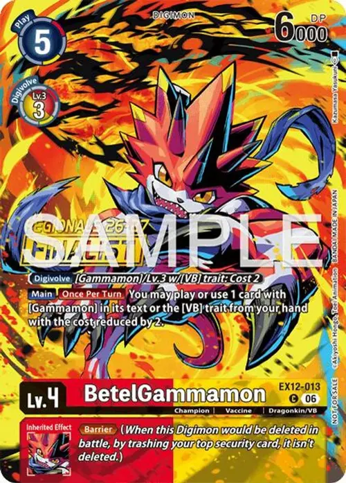 BetelGammamon (Regionals 26-27 Season 2 Finalist) card art