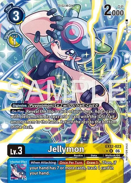 Jellymon (Box Topper) card art