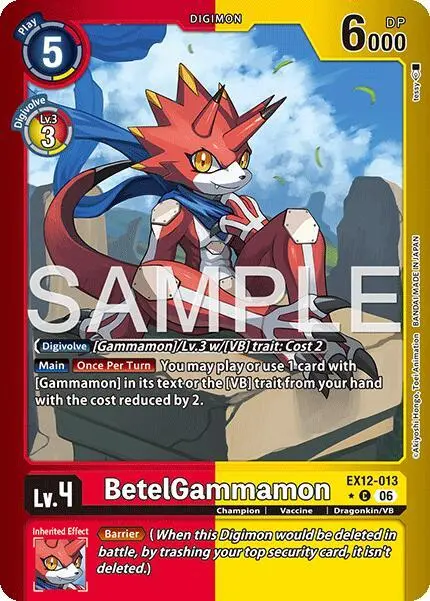 BetelGammamon (Limited Foil) card art