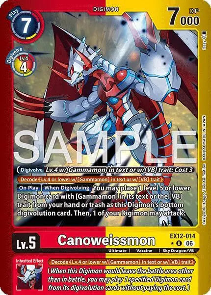 Canoweissmon (Limited Foil) card art