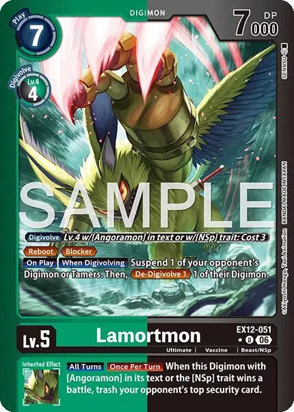 Lamortmon (Limited Foil) card art