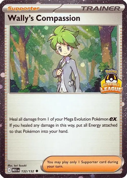 Wally's Compassion - 132/132 (Ultra Ball League) card art