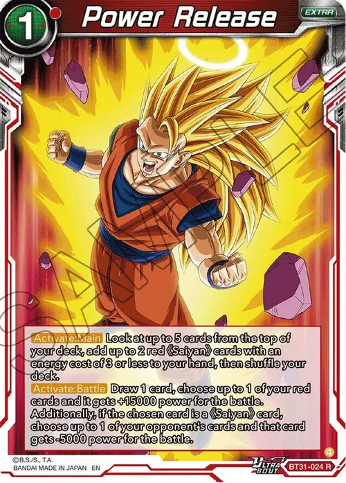 Power Release card art