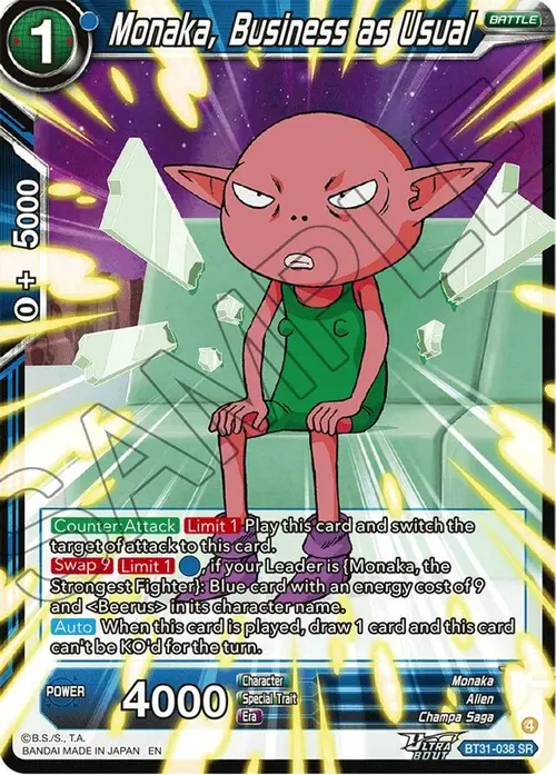 Monaka, Business as Usual card art