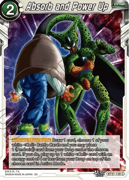 Absorb and Power Up card art