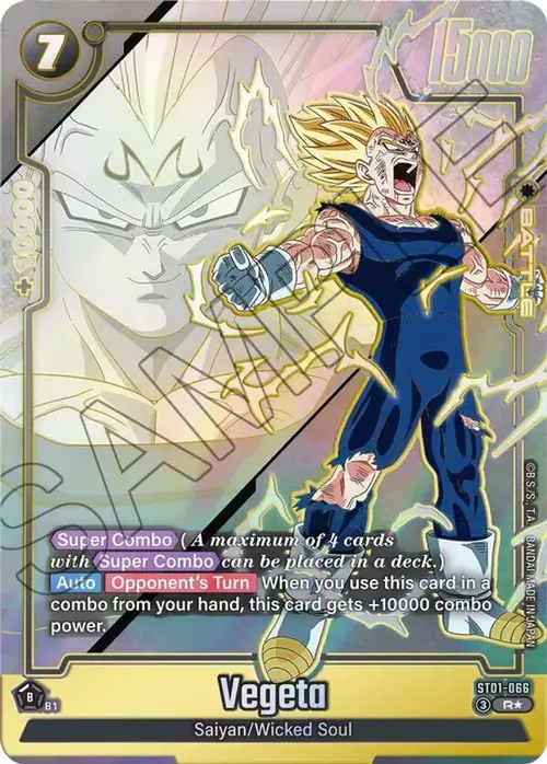 Vegeta - ST01-066 (Alternate Art) card art