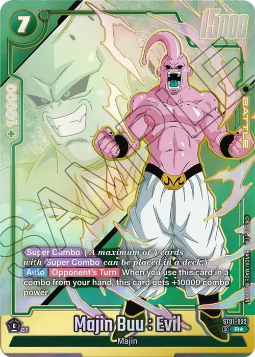 Majin Buu : Evil - ST01-032 (Alternate Art) card art