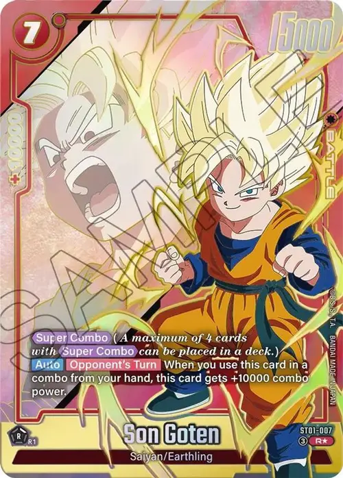 Son Goten - ST01-007 (Alternate Art) card art