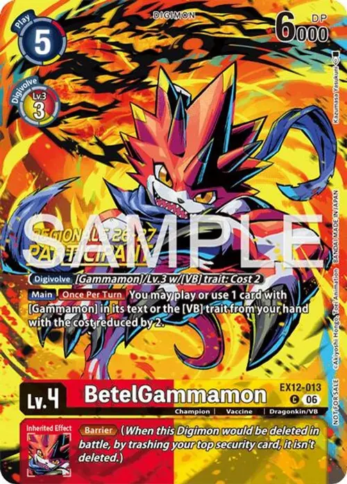BetelGammamon (Regionals 26-27 Season 2 Participant) card art