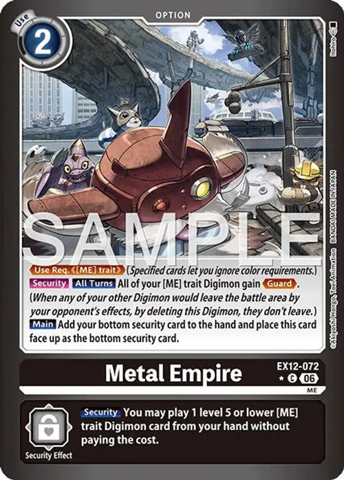 Metal Empire (Limited Foil) card art