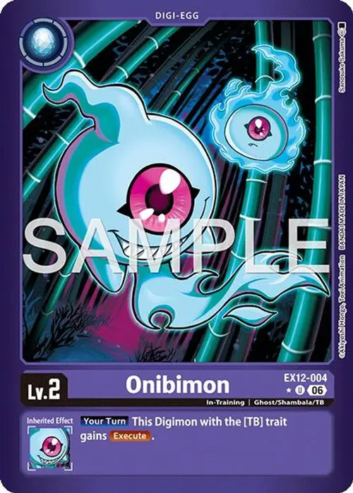 Onibimon (Limited Foil) card art