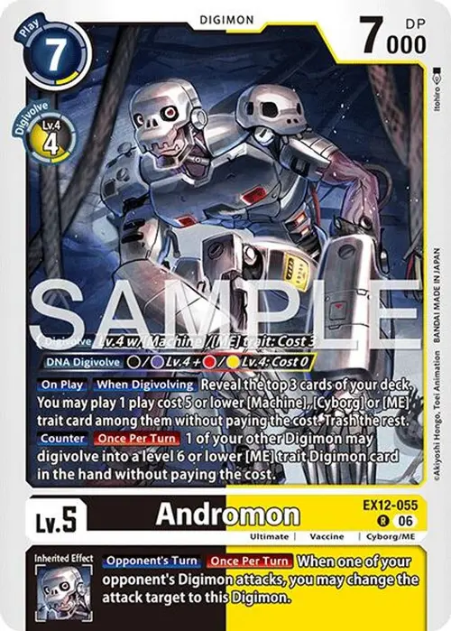 Andromon card art