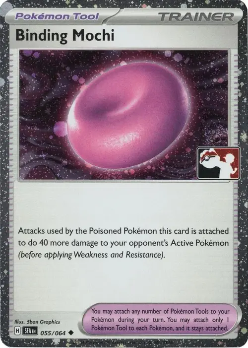 Binding Mochi - 055/064 (Cosmos Holo) card art
