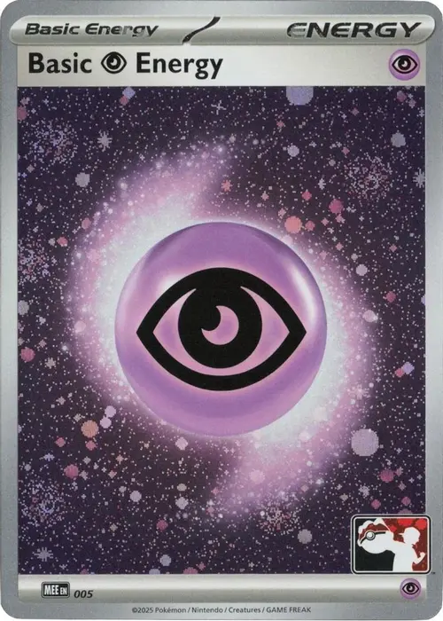 Basic Psychic Energy - MEE 005 (Cosmos Holo) card art