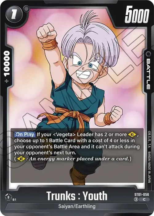 Trunks : Youth - ST01-056 card art