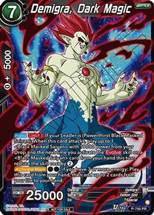Demigra, Dark Magic (Ultra-Bout Series Tournament Pack Vol.3) card art