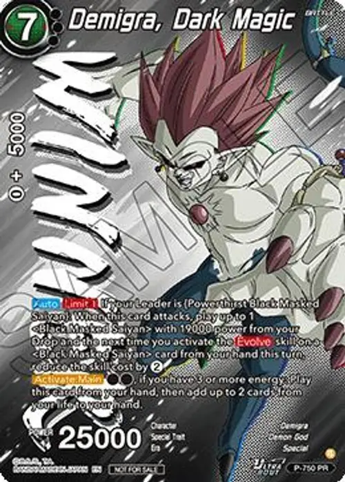 Demigra, Dark Magic (Ultra-Bout Series Tournament Pack Vol.3) (Winner) card art