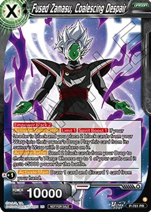 Fused Zamasu, Coalescing Despair (Deluxe Pack 2026 Vol.2) card art