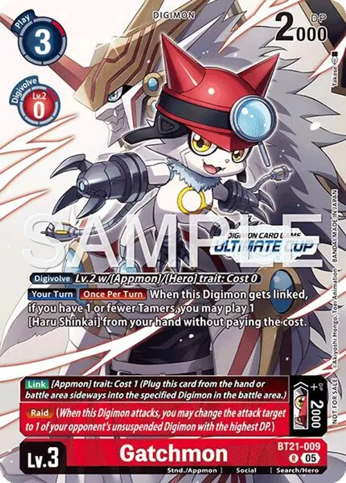 Gatchmon (Ultimate Cup 26-27 Season 2) card art