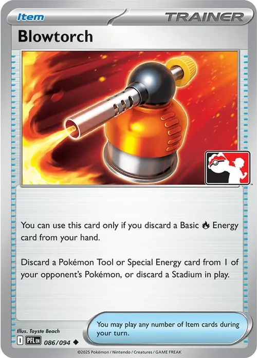 Blowtorch - 086/094 card art