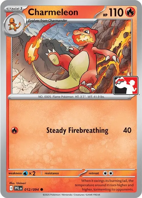 Charmeleon - 012/094 card art