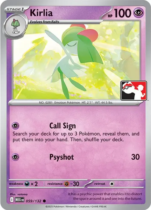 Kirlia - 059/132 card art