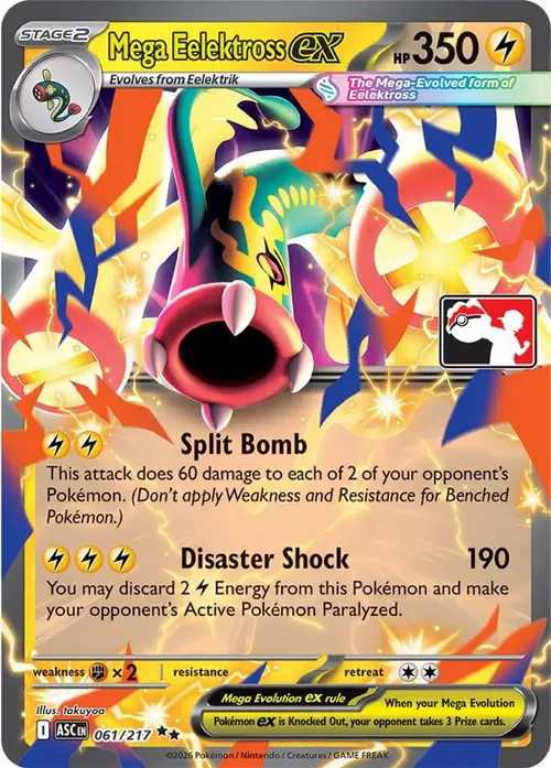 Mega Eelektross ex - 061/217 card art