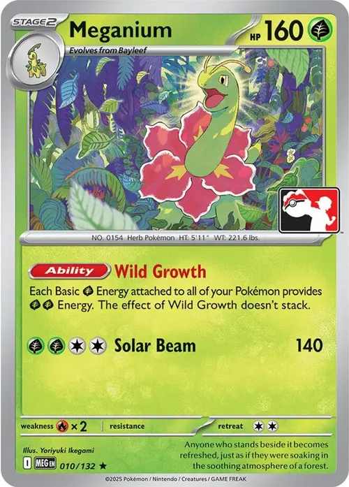 Meganium - 010/132 card art