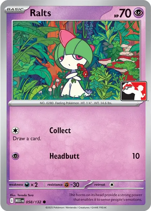 Ralts - 058/132 card art