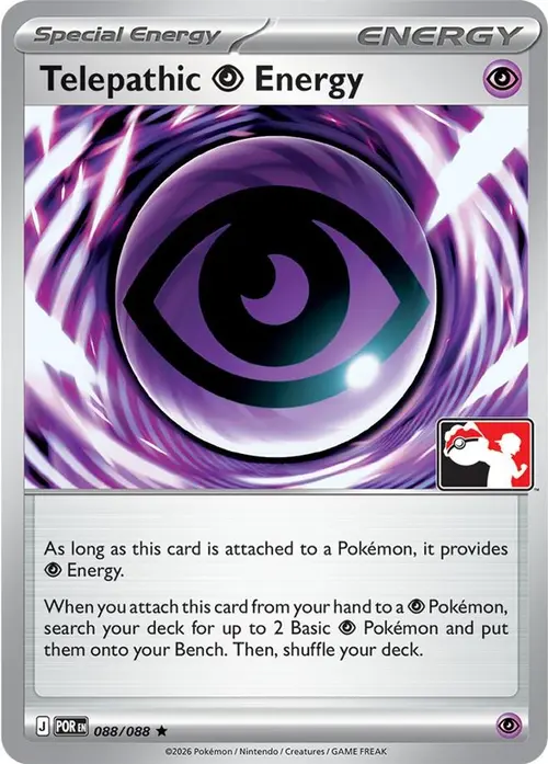 Telepathic Psychic Energy - 088/088 card art