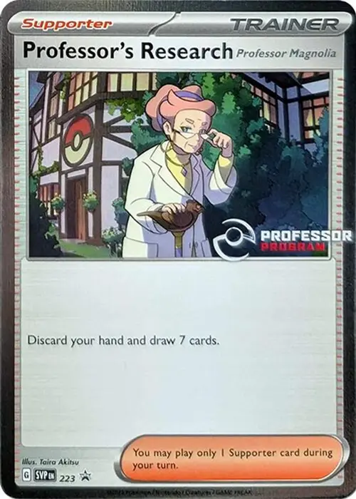 Professor's Research [Professor Magnolia] - 223 card art