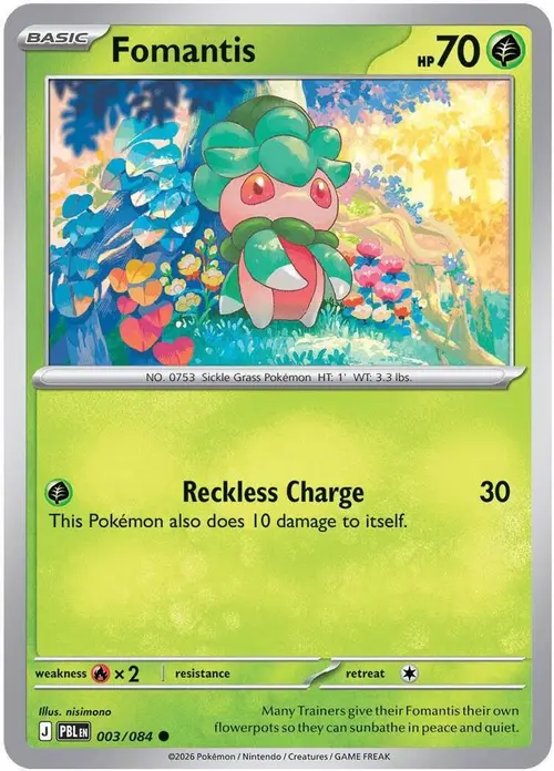 Fomantis - 003/084 card art