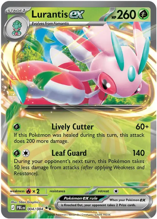Lurantis ex - 004/084 card art